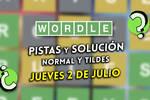 Pistas y soluciones para el Wordle del jueves 2 de julio de 2026
