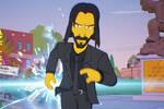 John Wick vuelve de una forma inesperada: su versi�n 'Simpson' ser� una skin jugable en Fortnite