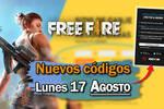 C�digos diarios de Free Fire para el lunes 17 de agosto de 2026