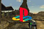 Fallout: New Vegas demake con mods para simular el aspecto en PlayStation 1
