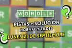 Pistas y soluciones para el Wordle del lunes 21 de septiembre de 2026