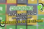 Pistas y soluciones para el Wordle del miércocles 30 de septiembre