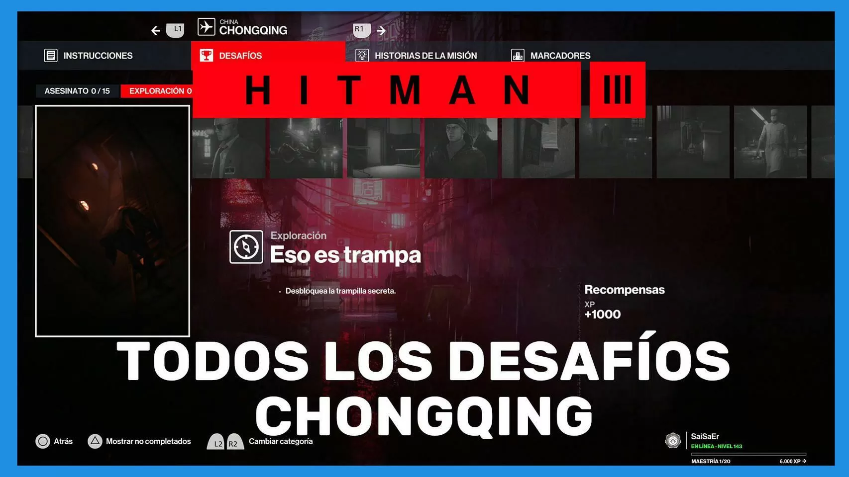 Hitman 3 - Desafíos de Chongqing
