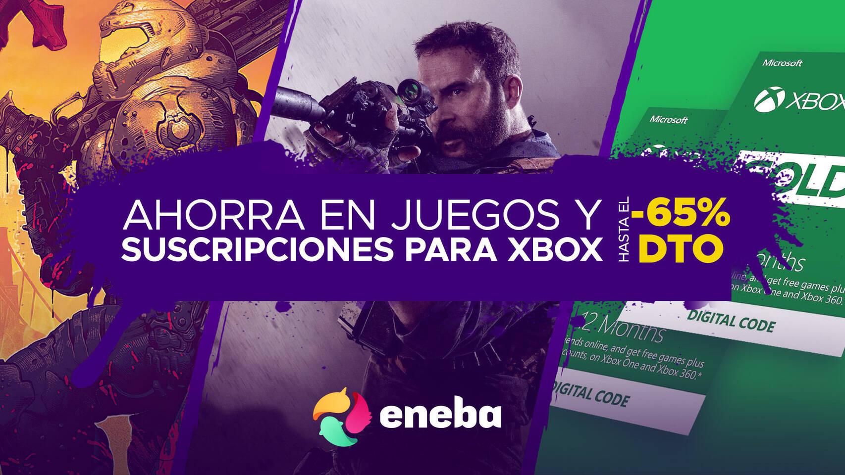 Más de 400 juegos y tarjetas para Xbox de oferta en Vandal