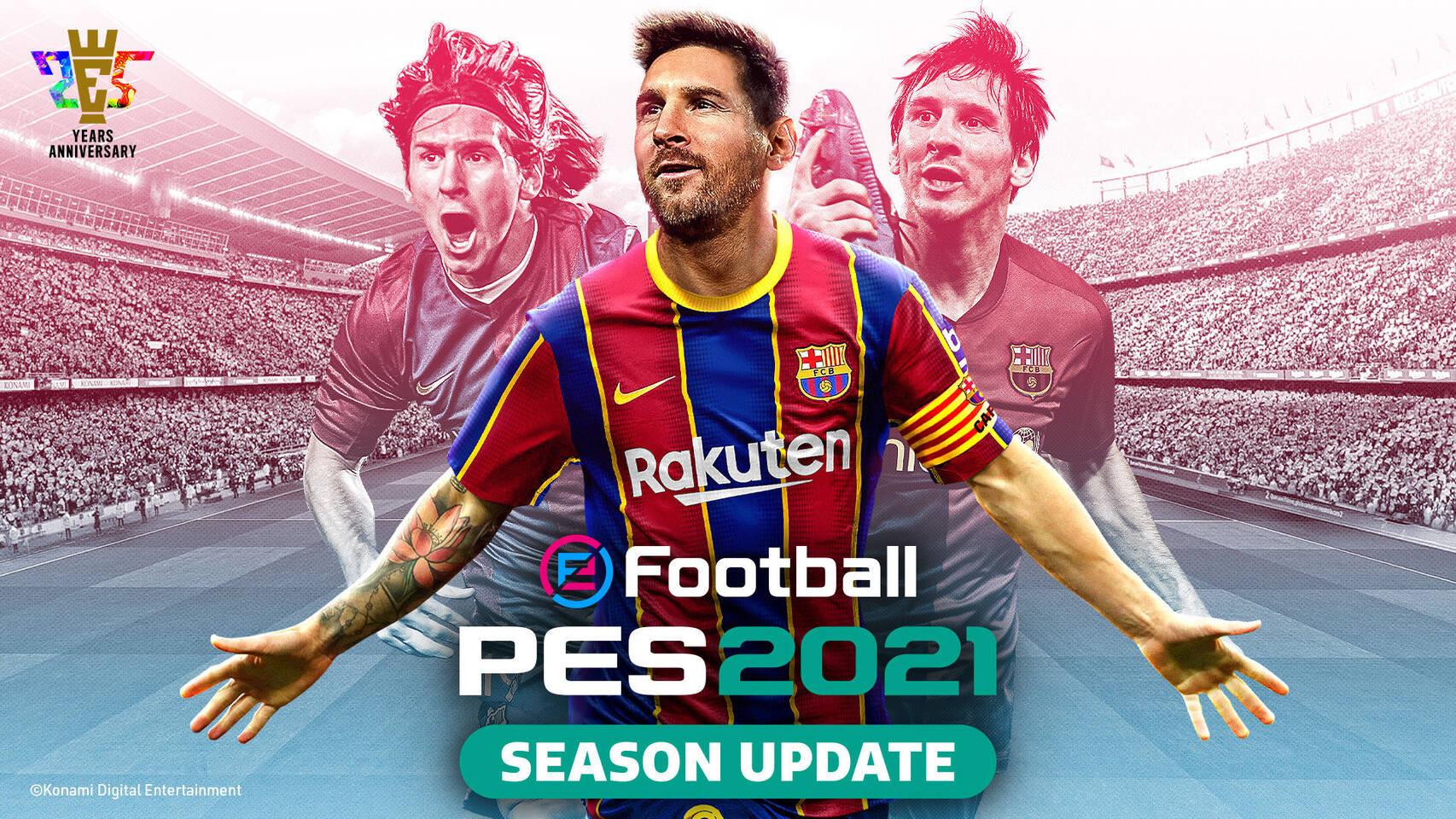 eFootball PES 2021 Season Update El juego al completo ya disponible