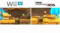 Realizan una comparativa entre Yoshi's Woolly World para Wii U y Nintendo 3DS