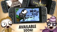 World of Goo, Little Inferno y Human Resource Machine son ttulos de lanzamiento de Switch