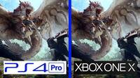 Comparan los gr�ficos de Monster Hunter World en PS4 Pro y Xbox One X