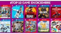 Estos han sido los videojuegos ms vendidos en GAME en diciembre de 2018