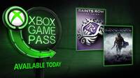 Xbox Game Pass: Ya disponibles Sombras de Mordor y Saints Row 3