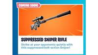 Así es el nuevo rifle francotirador de Fortnite Battle Royale
