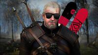 The Witcher 3: Wild Hunt recibe un mod con el que Geralt puede hacer snowboarding