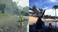 Comparan Monster Hunter Rise con Monster Hunter World y Generations Ultimate