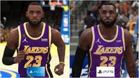 Así es el salto gráfico de NBA 2K21 de PS4 a PS5 en las caras de las estrellas de la NBA