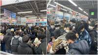 Locura y caos en una tienda que vendía PS5 en el barrio japonés de Akihabara