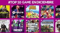Cyberpunk 2077 fue el juego más vendido de diciembre en GAME