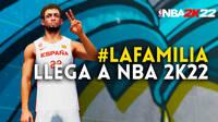 La Selección Española llega mañana a NBA 2K22 gracias a un acuerdo entre 2K y la FEB