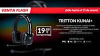 Consigue los auriculares Tritton Kunai+ de oferta en GAME por 19,99 euros, hasta el 15 de enero
