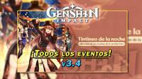 Genshin Impact detalla su calendario de eventos de la v3.4: Fechas y recompensas