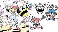 El diseñador de Sonic revela un arte donde vemos al personaje antes de ser un erizo