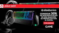 GAME inicia sus ofertas SteelSeries Day, solo hoy, en periféricos de PC gaming