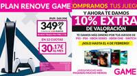 Consigue tu PS5 por slo 349,99 euros con el nuevo Plan Renove de GAME