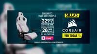 Consigue una increíble silla gaming de Corsair exclusiva GAME y disfruta de la máxima comodidad