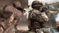 Comparan Call of Duty 4 de Wii con el original