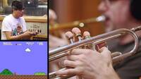 Juega a Super Mario Bros. mientras una orquesta toca su msica en directo
