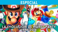 Así es la evolución de la saga Mario Party de Nintendo 64 a Switch