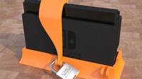 Protege tu Nintendo Switch con este particular accesorio en forma de candado
