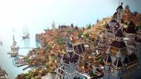 Recrean la ciudad de Novigrado de The Witcher 3 en Minecraft con gran detalle