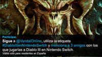 Gana con Vandal un pack de Nintendo Switch y Diablo III: Eternal Collection