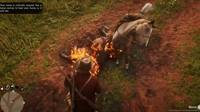 Un bug de Red Dead Redemption 2 hace que los caballos ardan