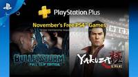 Ya disponibles los juegos de PS Plus de noviembre 2018