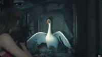Resident Evil 2 Remake: Un mod sustituye a Mr. X por el ganso de Untitled Goose Game