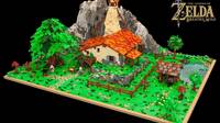 Un fan de The Legend of Zelda: Breath of the Wild recrea la casa de Link con LEGO