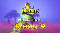 Fortnite: desafos filtrados de la semana 9 - Solucin y recompensas