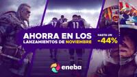Top 5 lanzamientos de juegos noviembre y sorteo de Eneba.com
