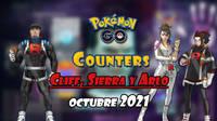 Pokémon GO: Cómo vencer a Cliff, Sierra y Arlo - Mejores counters (octubre 2021)