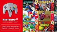 Nintendo confirma que los juegos de Nintendo 64 para Switch Online se podrán jugar a 60 Hz