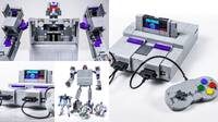 Esta impresionante réplica de Super Nintendo con LEGO se convierte en un Transformer