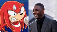 Idris Elba revela que la voz de Knuckles en Sonic La Película 2 no será sexy