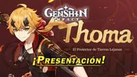 Genshin Impact presenta a Thoma: Triler, habilidades y fecha de lanzamiento