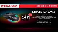Llévate el ratón MSI CLUTCH GM11 5.000 DPI RGB en GAME con una oferta por 14,99 euros