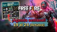 FREE FIRE | Agenda semanal del 19 al 24 de octubre: Artesano/a de la Muerte y G36