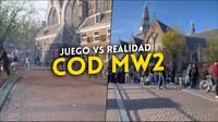 CoD Modern Warfare 2: Comparan el espectacular nivel de msterdam con la vida real