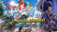 Nuevos códigos en Genshin Impact de Protogemas gratis (v3.2), solo para canjear hoy