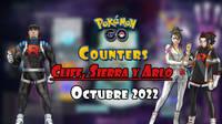 Pokémon GO: Cómo vencer a Cliff, Sierra y Arlo (octubre 2022) - Mejores counters
