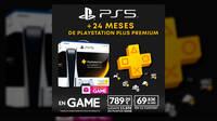 Consigue el pack de PS5 Slim con lector y 24 meses de PS Plus Premium en GAME con más de 60 euros de descuento